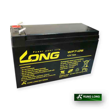 Picture of Baterija Akumulator 12V 7Ah WP7-12 (28W) LONG F2